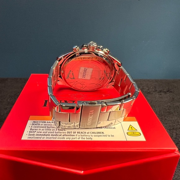 Invicta Speedway Men's Watch-44mm MOD-49362 Silver&Blue Dial(NWT) Limited!! - Picture 8 of 13